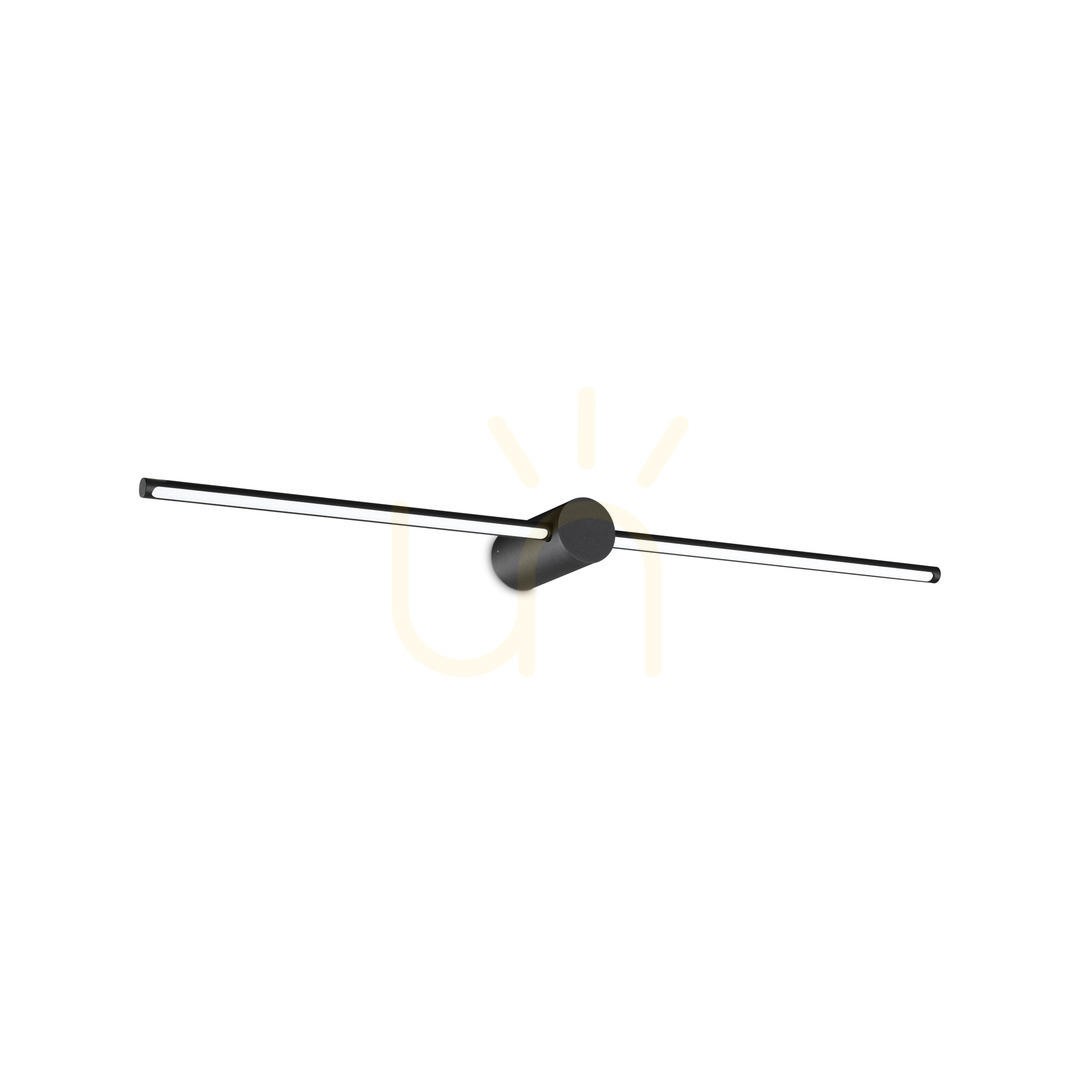 Wall Light Ideal Lux Essence Filo AP D075 Nero Black LED 13W 3000K 310145