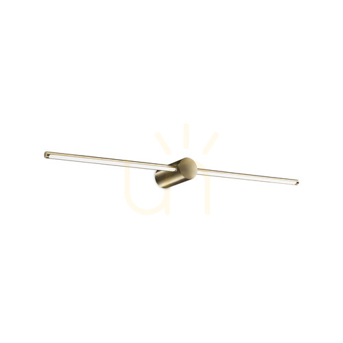 Check Wall Light Ideallux Essence Filo AP D075 Brass LED 13W 3000K 327792