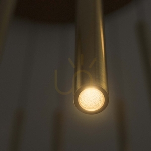 Pendant Light Ideallux LOOK FILO SP12 Brass LED 60 cm 263663 small 5