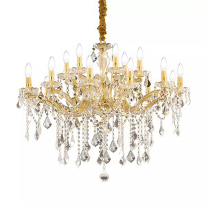 Pendant Light Ideallux Florian SP18 Cromo Chrome Crystal 86 cm 075150 small 2