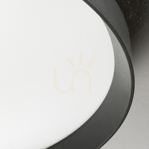External Ceiling Light Ideallux Fly PL D60 Black 3000K 292205 small 1
