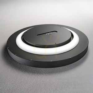 External Ceiling Light Ideallux Fly PL D60 Black 3000K 292205 small 2