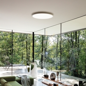 External Ceiling Light Ideallux Fly PL D60 Black 4000K 306612 small 1