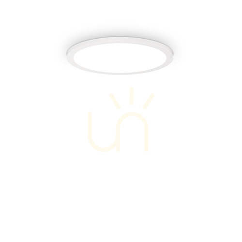 Check External Ceiling Light Ideallux Fly Slim PL D35 White 4000K 18W 306650