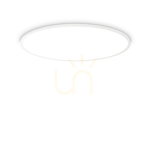 External Ceiling Light Ideallux FLY Slim D90 White 4000K 68W 306698 small 0