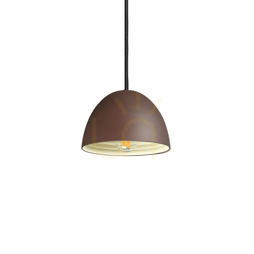 Check Pendant Light Ideallux FOLK SP1 D18 Turquoise Metal 18 cm 174204
