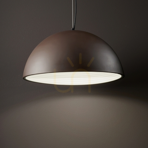 Check Pendant Light Ideallux Folk SP1 D40 Turquoise Metal 40 cm 174211