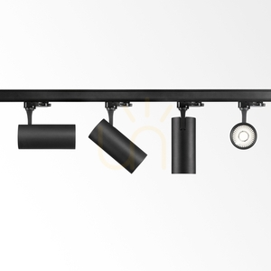 Track Light Ideallux FOX 25W 3000K Black LED 250441 small 4