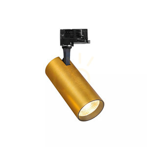 Track Light Ideallux FOX 25W 3000K Brass 283944 small 1