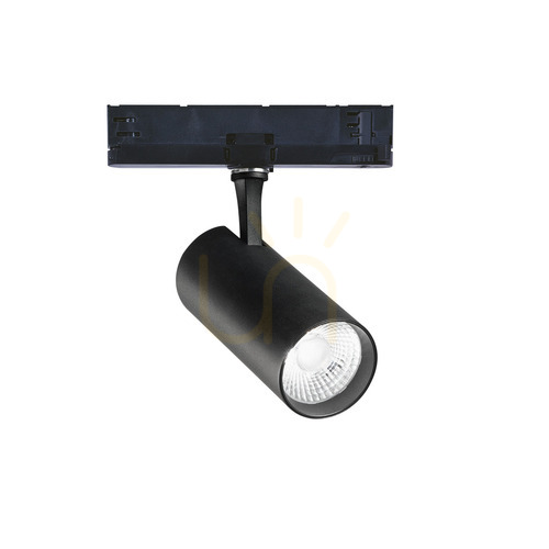 Check Track Light Ideallux FOX Black 25W 3000K Dimmable 302614