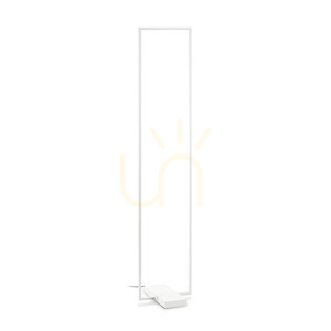Standing Lamp Ideallux Frame PT Bianco White LED 30W 3000K 299624 small 0