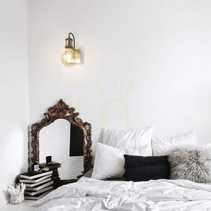 Wall Light Ideal Lux Frida AP1 Copper Metal E27 163338 small 1