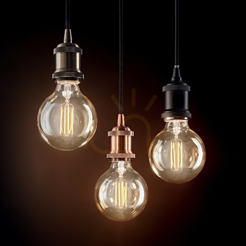 Check Pendant Light Ideal Lux Frida SP1 Copper Metal 9 cm 122106