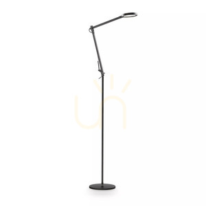 Standing Lamp Ideallux Futura PT Black LED 145 cm 204949 small 1