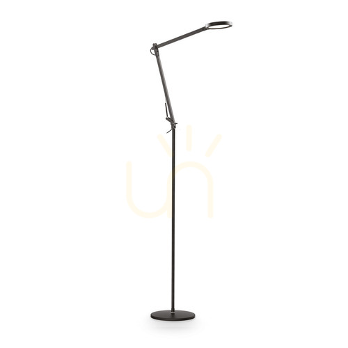 Check Standing Lamp Ideallux Futura PT Black LED 145 cm 204949