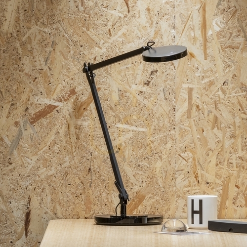 Check Table Lamp Ideallux Futura TL Nero Black LED 65.5 cm 204888