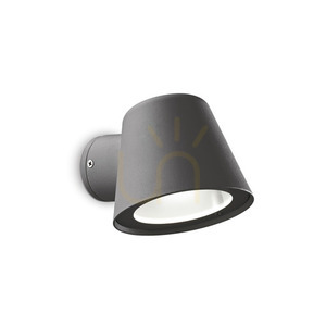 Outdoor Wall Lamp Ideallux Gas AP1 Anthracite GU10 091525 small 3