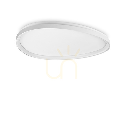 Check Plafond Ideallux Gemini D081 DALI/Push White LED 81 cm 42W 3000K 328973