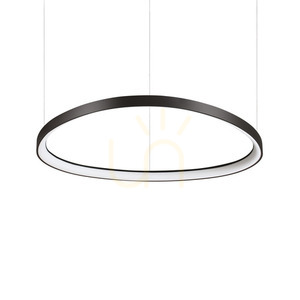 Pendant Light Ideallux Gemini D081 DALI/Push Black 81 cm 304724 small 0