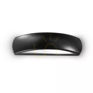 Outdoor Wall Lamp Ideallux Giove AP1 Coffee Brown Aluminum 33 cm 163598 small 1
