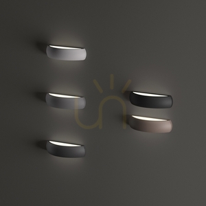 Outdoor Wall Lamp Ideallux Giove AP1 Coffee Brown Aluminum 33 cm 163598 small 3