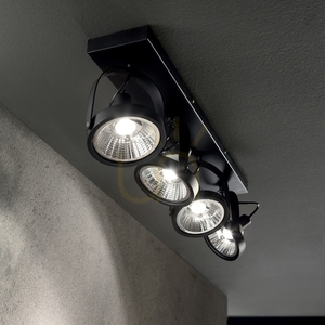 Plafon sufitowy Ideallux GLIM PL4 Bianco biały 4xGU10 200217 small 2