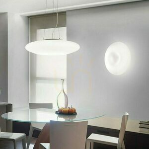 Ceiling Light Ideallux Glory PL5 D60 White Glass 60 cm 019765 small 2