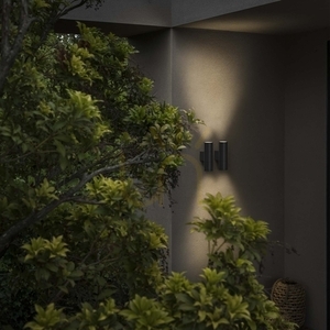 Outdoor Wall Lamp Ideallux GUN AP2 BIG Aluminum Silver 033020 small 7