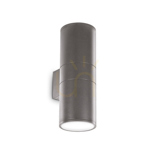 Check Outdoor Wall Lamp Ideallux Gun AP2 Big Anthracite 236858