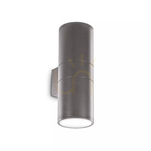 Outdoor Wall Lamp Ideallux GUN AP2 BIG White 2xE27 092300 small 1