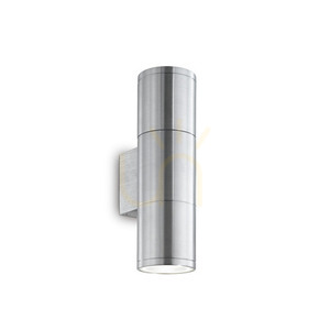 Outdoor Wall Lamp Ideallux GUN AP2 Small Aluminum 033013 small 2