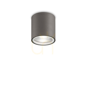 Outdoor Ceiling Light Ideallux GUN PL1 Anthracite GU10 11cm 236865 small 4