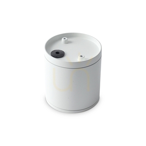 External Ceiling Light Ideallux GUN PL1 Bianco White GU10 IP44 11cm 122663 small 2