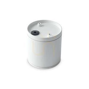 Outdoor Ceiling Light Ideallux GUN PL1 Grigio Grey GU10 11cm 163642 small 3