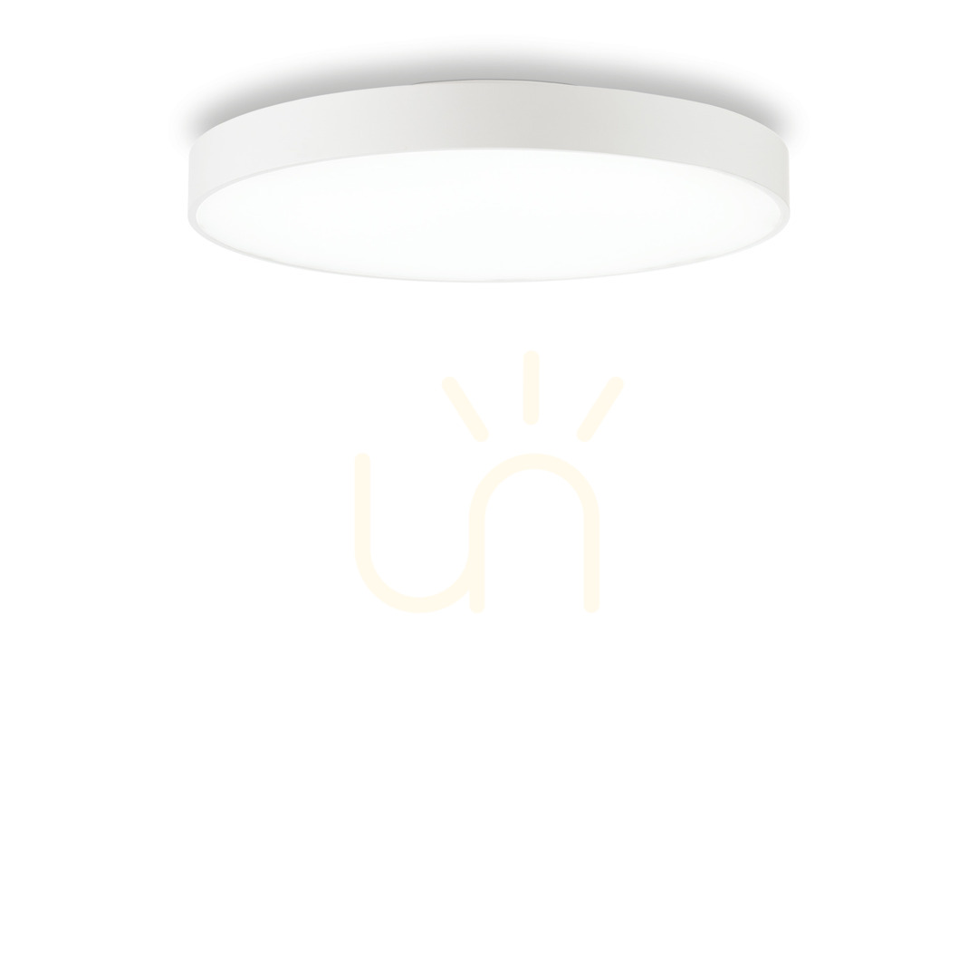 Plafon Ideallux HALO PL D60 3000K biały LED 46W 223223