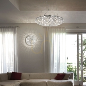 Plafon Ideallux KING PL5 ORO złoty 5xG9 38 cm 073187 small 3