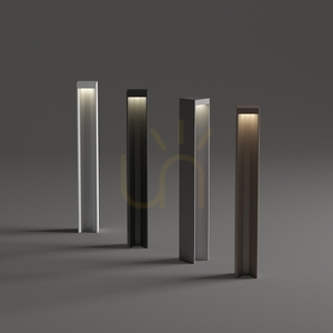 Outdoor Standing Light Ideallux KURT Anthracite 65 cm 3000K 306834 small 2