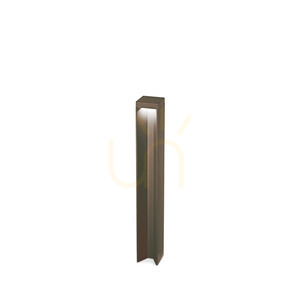 Outdoor Standing Lamp Ideallux Kurt Coffee Brown 65 cm LED 3000K 306858 small 0
