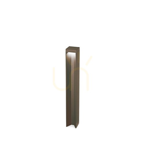Check Outdoor Standing Lamp Ideallux Kurt 294001 Coffee Brown 4000K 65 cm