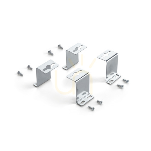 Check Surface Mount Kit Ideallux LED PANEL Chrome Metal 244204