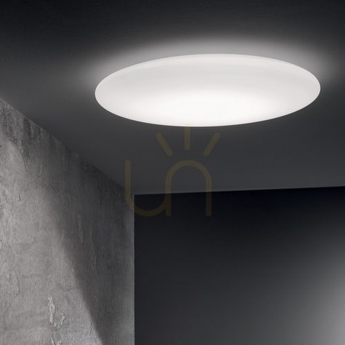 Check Plafon Ideallux LEVEL PL D40 biały LED 22W 261164