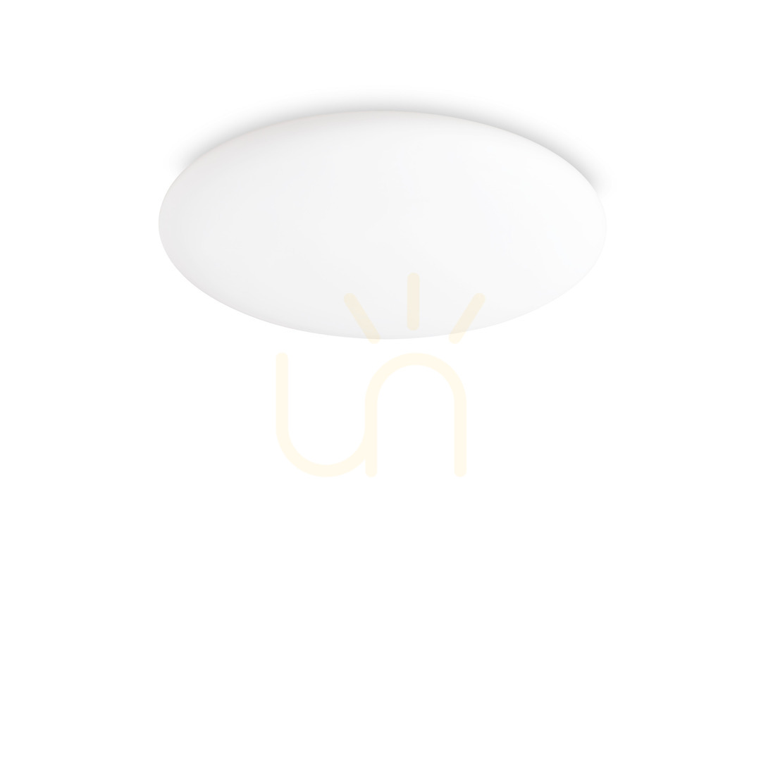 Plafon Ideallux LEVEL PL D58 biały LED 32W 261188