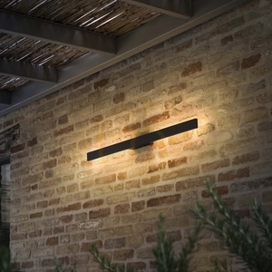 Outdoor Wall Lamp Ideallux Linea 313467 Anthracite LED 20W 104 cm small 3