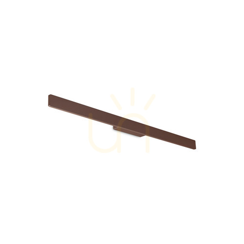 Check Outdoor Wall Lamp Ideallux LINEA AP D104 Coffee Brown LED 20W 313481
