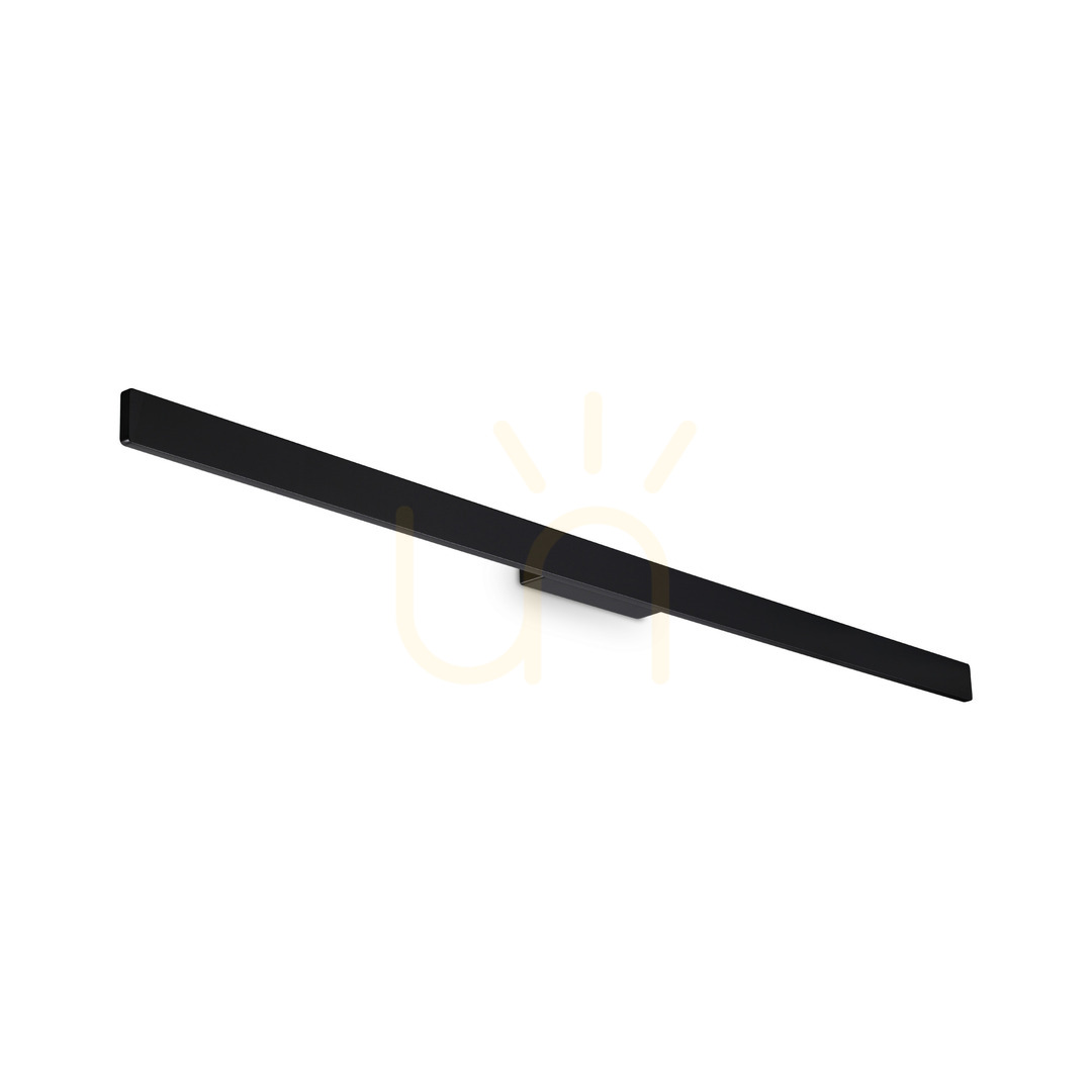 Outdoor Wall Lamp Ideallux LINEA AP D144 Black LED 23W 328607