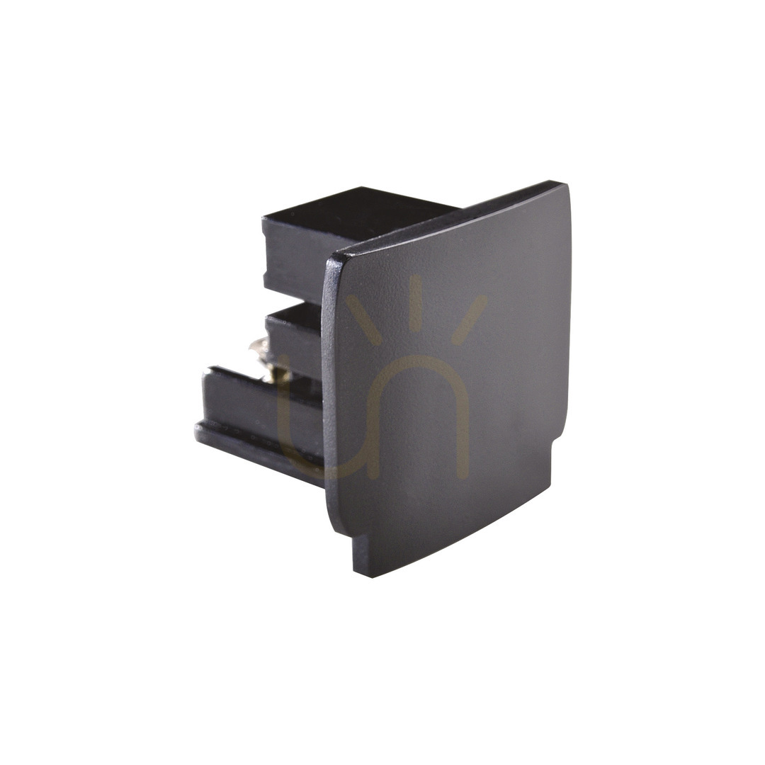 End Cap Ideallux LINK Black Polystyrene 169620