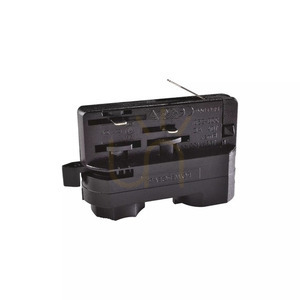 Track adaptor Ideallux LINK ON-OFF black 194301 small 1