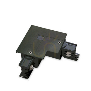 L Connector Ideallux LINK Trim Left On-Off Black 188126 small 0