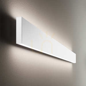 Wall Light Ideallux Steel Linus AP White 120 cm LED 32W 3000K 233840 small 1