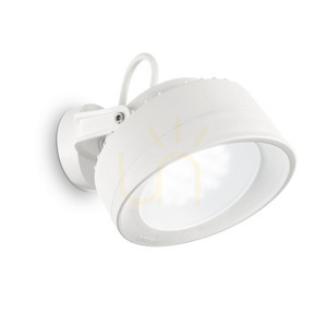 Outdoor Wall Lamp Ideallux LITIO AP1 White GX53 145303 small 0
